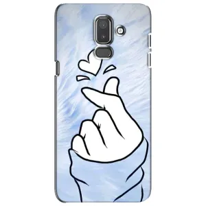 Чехлы (Знак сердечка) на Samsung Galaxy J8-2018, J810 (Сердечка знак)