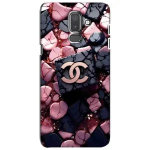 Чехол (Dior, Prada, YSL, Chanel) для Samsung Galaxy J8-2018, J810 (Шанель)