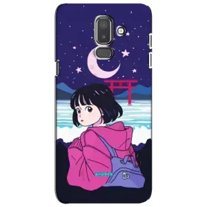 Чехол с персонажами АНИМЕ на Samsung Galaxy J8-2018, J810 (Синобу Миякэ)