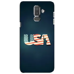 Чехол Флаг USA для Samsung Galaxy J8-2018, J810 (USA)