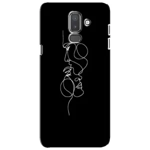 Силиконовые Чехлы Любимому человеку для Samsung Galaxy J8-2018, J810 (Влюбленная пара)