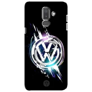 Чехол "Фольксваген" для Samsung Galaxy J8-2018, J810 (Volkswagen на черном)