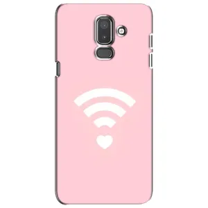 Силиконовые Чехлы Любимому человеку для Samsung Galaxy J8-2018, J810 (WiFi Love)