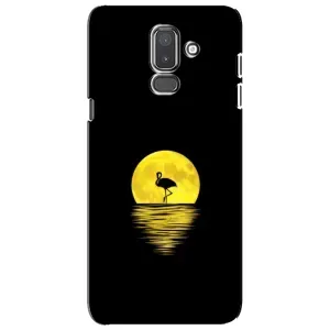 Летний Чехол на Samsung Galaxy J8-2018, J810 (Желтый Закат)