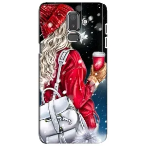 Чехлы на Новый Год Samsung Galaxy J8-2018, J810 (Зима пришла)