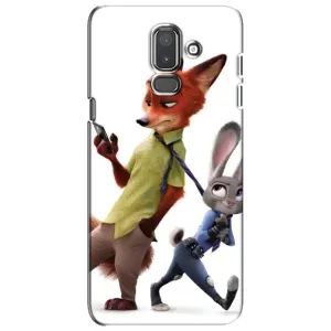 Чехлы ЗВЕРОПОЛИС для Samsung Galaxy J8-2018, J810 (Зверополис герои)