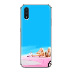 Силиконовый Чехол Барби Фильм на Sansung Galaxy M01 (M015) (Барби и Кен)