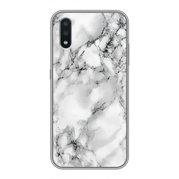 Чехол с рисунком «Белый мрамор» для Samsung Galaxy M01 (M015) Чехол с рисунком «Белый мрамор» для Samsung Galaxy M01 (M015)