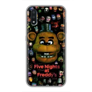Чехлы Пять ночей с Фредди для Самсунг М01 (Freddy)