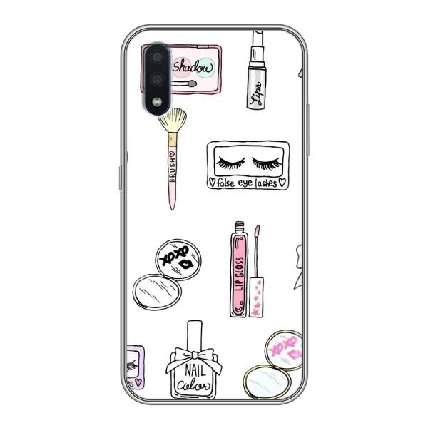 Чехол с рисунком «Косметика» для Samsung Galaxy M01 (M015) Чехол с рисунком «Косметика» для Samsung Galaxy M01 (M015)