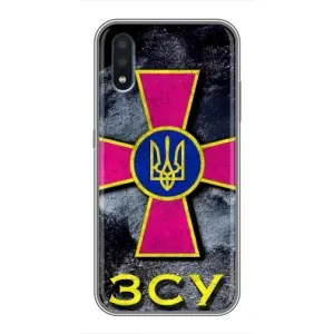 ЗСУ Чехлы (TPU) для Sansung Galaxy M01 (M015) (Лого ЗСУ)