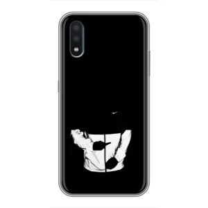 Силиконовый Чехол на Sansung Galaxy M01 (M015) с картинкой Nike (Nike стиль)