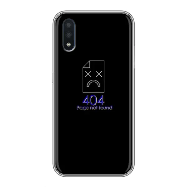 Чехол с рисунком «Ошибка 404» для Samsung Galaxy M01 (M015) Чехол с рисунком «Ошибка 404» для Samsung Galaxy M01 (M015)