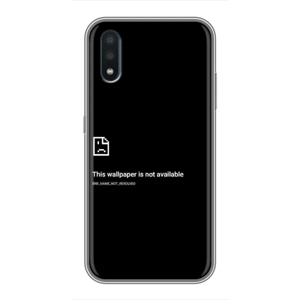 Чехол с рисунком «Ошибка» для Samsung Galaxy M01 (M015) Чехол с рисунком «Ошибка» для Samsung Galaxy M01 (M015)