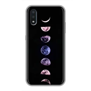 Чохол (ТПУ) з планетами на Sansung Galaxy M01 (M015) (Плнети)