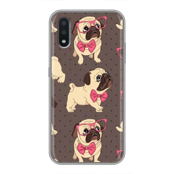 Чехол с рисунком «Собачки Мопсики» для Samsung Galaxy M01 (M015) Чехол с рисунком «Собачки Мопсики» для Samsung Galaxy M01 (M015)