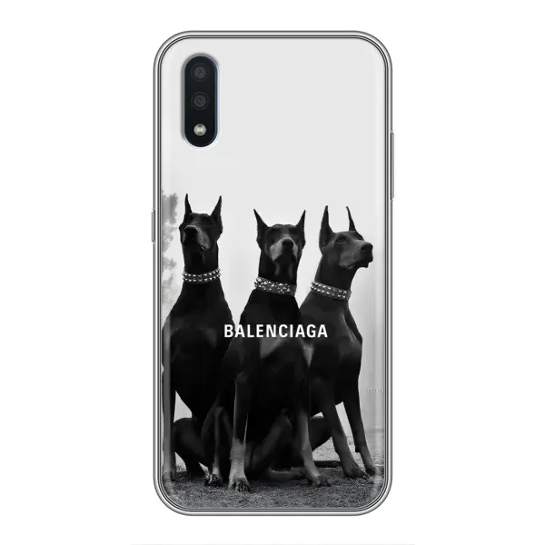 Чехол с рисунком «Три добермана» для Samsung Galaxy M01 (M015) Чехол с рисунком «Три добермана» для Samsung Galaxy M01 (M015)