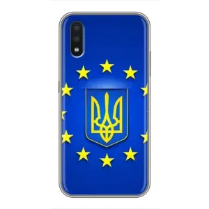 Чехол с Украинской символикой на Самсунг М01 (Украина это Европа)