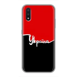 Чехлы УПА (Красно-Чёрный) на Sansung Galaxy M01 (M015) (Украина УПА)