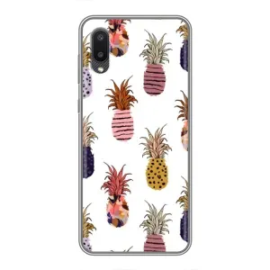Чехол с изображением  вкусной еды для Samsung Galaxy M02 (M022) (Ананасы)