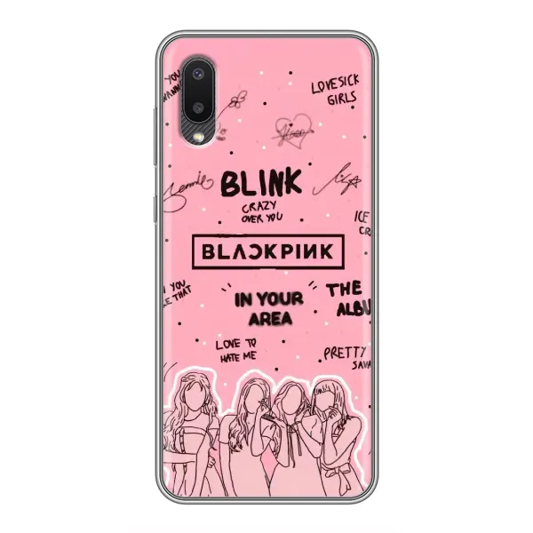 Чехол с рисунком «Blink» для Samsung Galaxy M02 (M022)