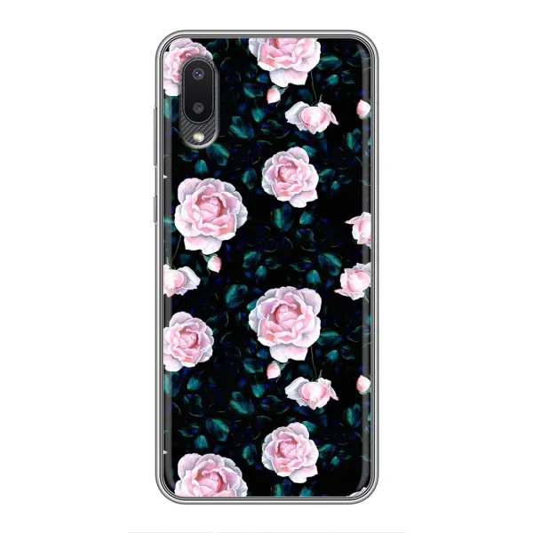 Чехол с рисунком «Чайные розы» для Samsung Galaxy M02 (M022) Чехол с рисунком «Чайные розы» для Samsung Galaxy M02 (M022)