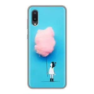 Девчачий Чехол для Samsung Galaxy M02 (M022) (Девочка с тучкой)