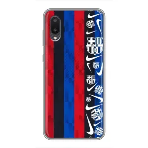 Чехол для Samsung Galaxy M02 (M022) (Барселона) (Фанат Барсы)