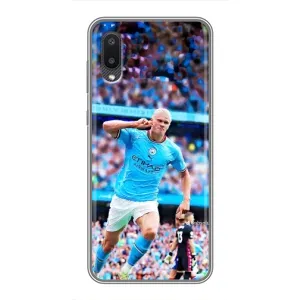 Чехлы с принтом для Samsung Galaxy M02 (M022) Футболист (фанаты Холанда)