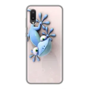 Чехлы с изображением разных животных для Samsung Galaxy M02 (M022) (Геккон)