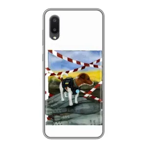 Чехол с принтом Собаки Патрон для Samsung Galaxy M02 (M022) (Храбрый Патрон)