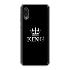 Чохол (Корона на чорному фоні) для Самсунг Галаксі С02 (KING)