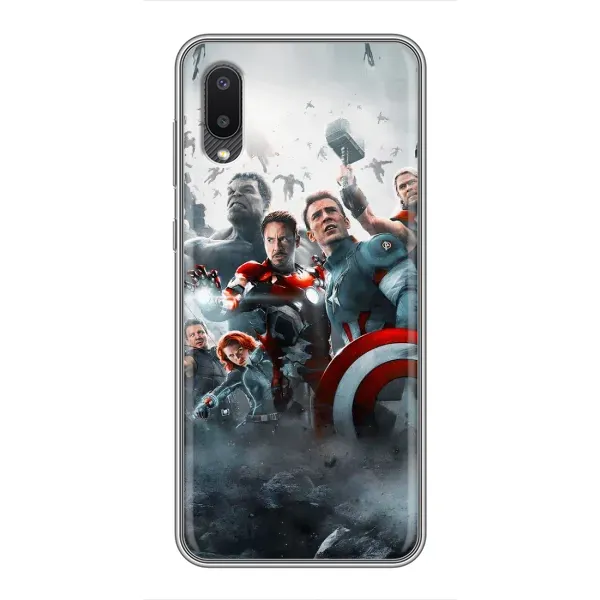 Чехол с рисунком «Команда марвел» для Samsung Galaxy M02 (M022) Чехол с рисунком «Команда марвел» для Samsung Galaxy M02 (M022)