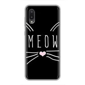 Бампер с изображением Котиков для Самсунг Галакси М02 (КОТИК MEOW)