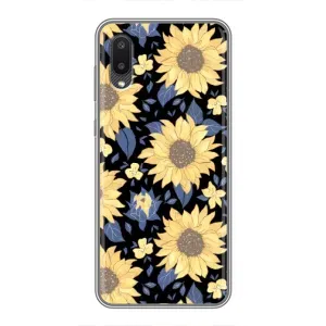 Чехлы с тематикой "ЦВЕТЫ" на Samsung Galaxy M02 (M022) (красивые цветы)