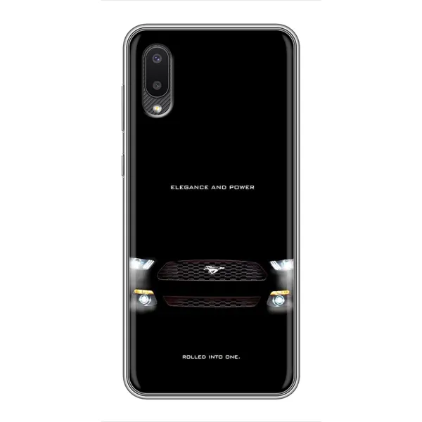 Чехол с рисунком «Черный Land Rover» для Samsung Galaxy M02 (M022)