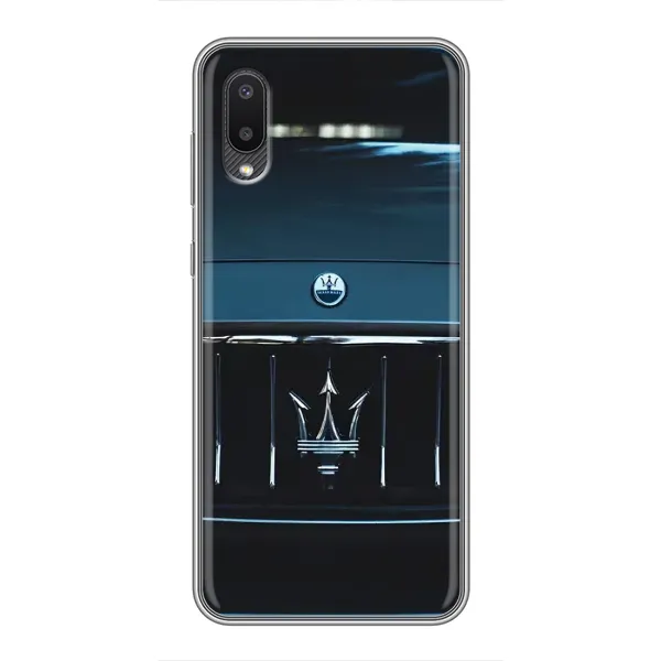 Чехол с рисунком «Maserati auto» для Samsung Galaxy M02 (M022)
