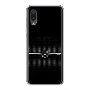 Силіконовий бампер з картинкою машини на Samsung Galaxy M02 (M022) (Mercedes)