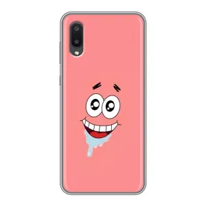 Чехлы с Патриком на Samsung Galaxy M02 (M022) (Мордочка Патрика)