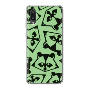 Силиконовый Чехол с Енотами на Samsung Galaxy M02 (M022) (Мордочки Енота)