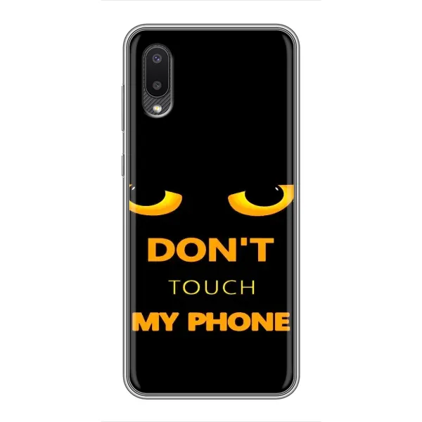Чехол с рисунком «Не трогай мой телефон» для Samsung Galaxy M02 (M022) Чехол с рисунком «Не трогай мой телефон» для Samsung Galaxy M02 (M022)
