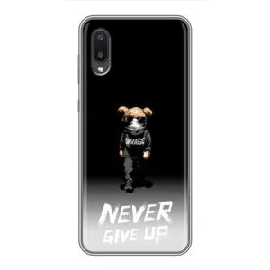 Чехлы Мишка Тедди для Самсунг Галакси М02 (Never)