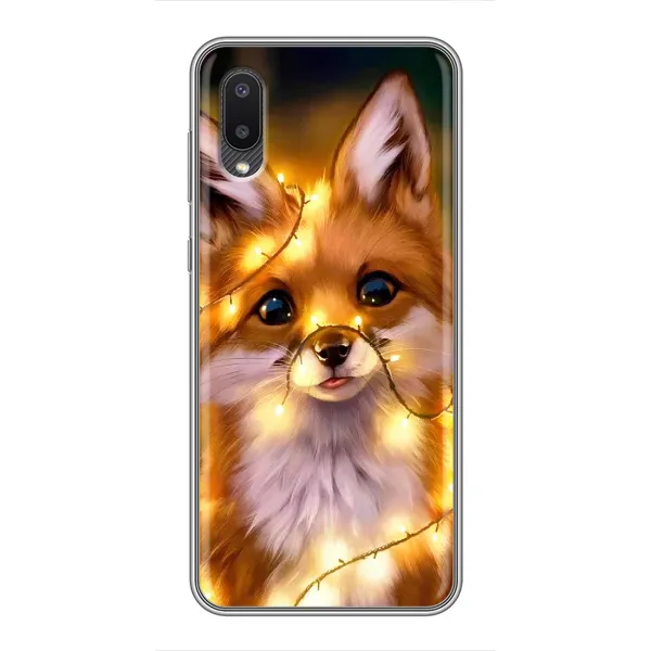 Чехол с рисунком «Новогодний лисенок» для Samsung Galaxy M02 (M022) Чехол с рисунком «Новогодний лисенок» для Samsung Galaxy M02 (M022)