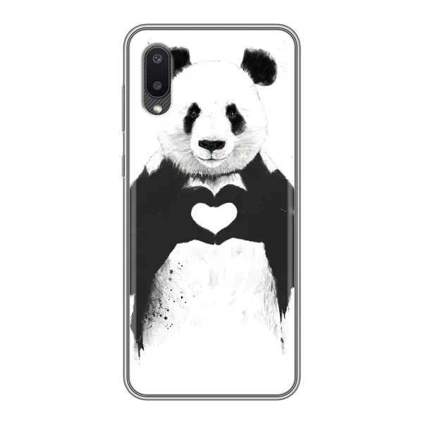 Чехол с рисунком «Панда» для Samsung Galaxy M02 (M022) Чехол с рисунком «Панда» для Samsung Galaxy M02 (M022)