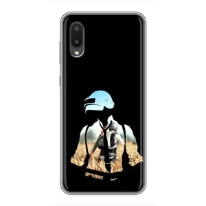Чохол з картинкою "Герой Pubg" на Samsung Galaxy M02 (M022) (Пубг мен)