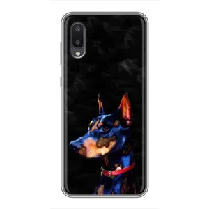 Бампер для Samsung Galaxy M02 (M022) с картинкой "Песики" (Собака Мопс)