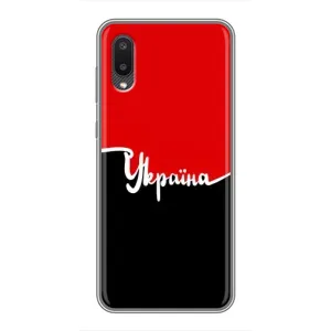 Чехлы УПА (Красно-Чёрный) на Samsung Galaxy M02 (M022) (Украина УПА)