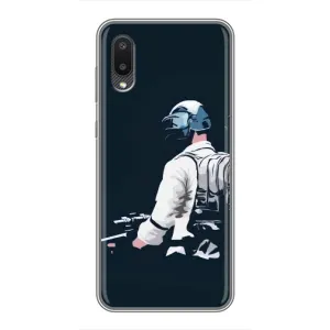 Чохол з картинкою "Герой Pubg" на Samsung Galaxy M02 (M022) (В екіперівці)