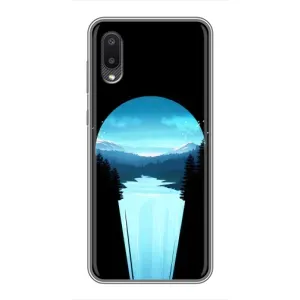 Літній Чохол на Samsung Galaxy M02 (M022) (Синій Водоспад)