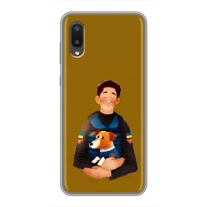 Чехол с принтом для Samsung Galaxy M02 (M022) (ЗСУ Патрон)